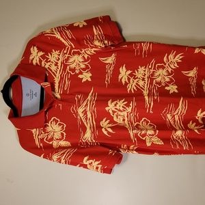 Lands End, Medium, Red polo